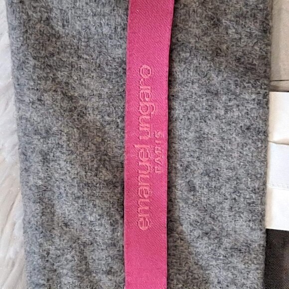 Emanuel Ungaro Size 34  (US 2) Gray Wool Ruffled Midi Skirt EUC - Picture 9 of 13